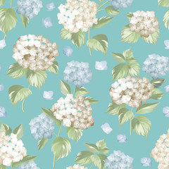 White flowers pattern.