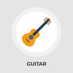 Guitar vector flat icon