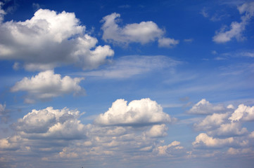 Fototapeta premium Sky with clouds
