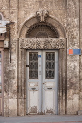 Plakat Traditional door in Hatay, Turkey