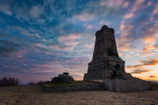 Shipka Monument (aka "Monument of The Liberty") is a monumental construction, located at Shipka summit in Stara Planina mountain, near town of Shipka.