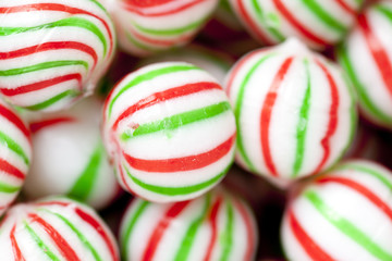 close-up shot of colorful candies.