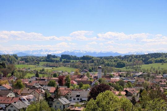 Andechs, bayerisches Alpenvorland