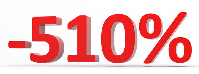 Discount 510 percent off sale.