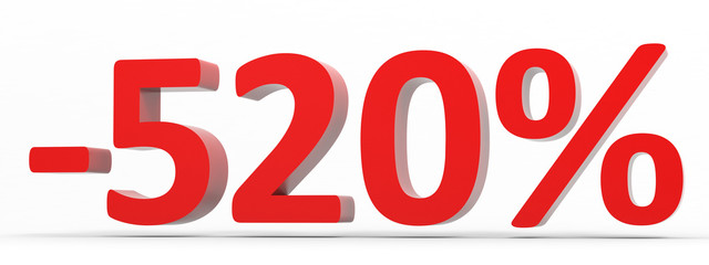 Discount 520 percent off sale.