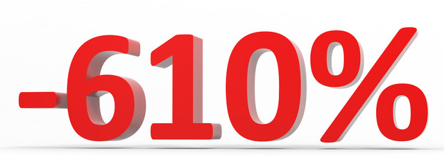 Discount 610 percent off sale.