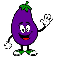 Eggplant Waving