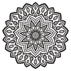 Mandala vector illustration.