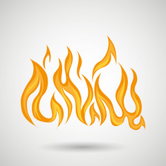 fire flame  design 