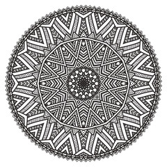 Mandala vector illustration.