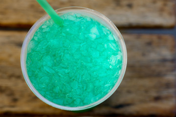 grenadine mint drink