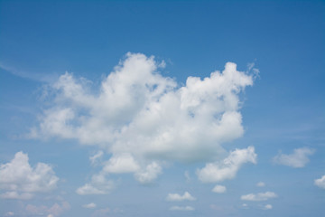 blue sky with cloud 