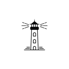 Lighthouse logo vector