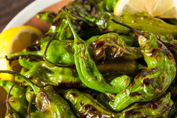 Roasted Spicy Shishito Peppers