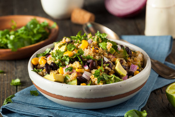 Homemade Southwestern Mexican Quinoa Salad