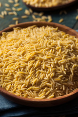 Raw Organic Orzo Pasta