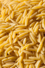 Raw Organic Orzo Pasta