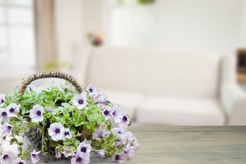 Composite image of flowers
