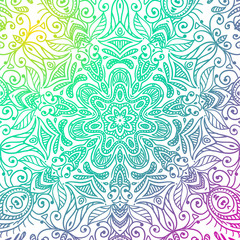 Fototapeta premium Mandala vector illustration.