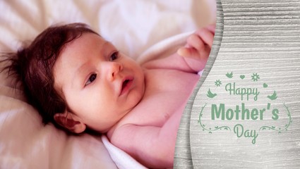 Composite image of mothers day greeting