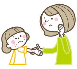 子供　発疹