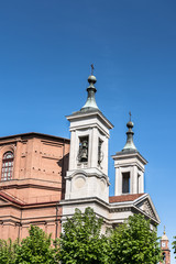 Fototapeta na wymiar Sanctuary of Madonna dei Fiori in Bra, Italy 