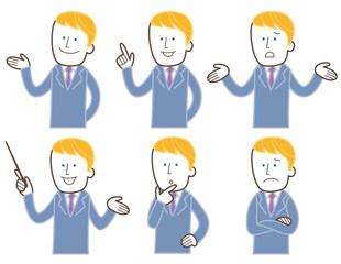 男性　ビジネス　ポーズ　外国人