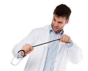 Male doctor, concept of healthcare and medicine