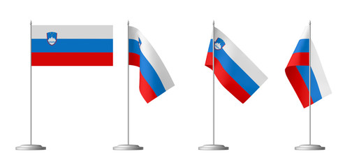 Small table flag of Slovenia