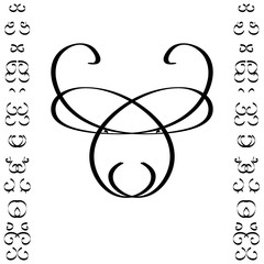 Face of an ox tattoo