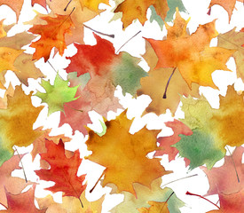 watercolor sketch: a leaf on a white background