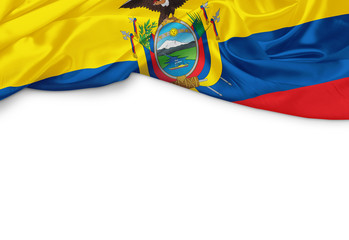 Ecuador Banner - obrazy, fototapety, plakaty
