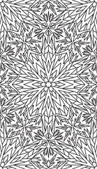 Seamless abstract pattern. Hand drawn texture, Christmas backgro