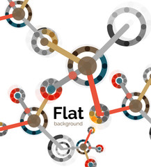 Abstract geometric background