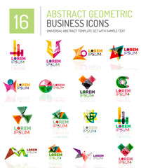Abstract business icons