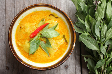 Thai green curry