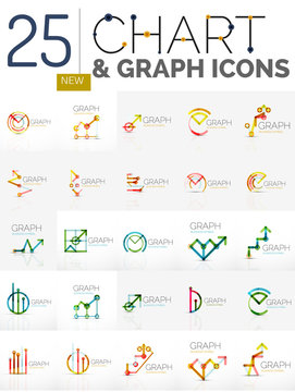 Collection of chart logos
