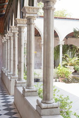 Ancient Roman cement pole