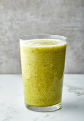glass of smoothie