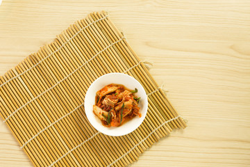 Kimchi korean food