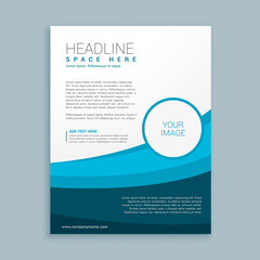 modern business brochure template design