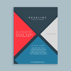 modern elegant business brochure template