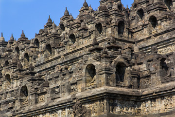 Fototapeta premium Borobudur Temple, Yogyakarta, Java, Indonesia.