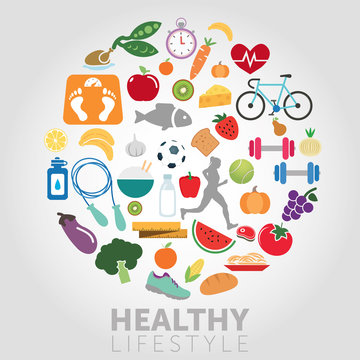 Healthy Lifestyle Background