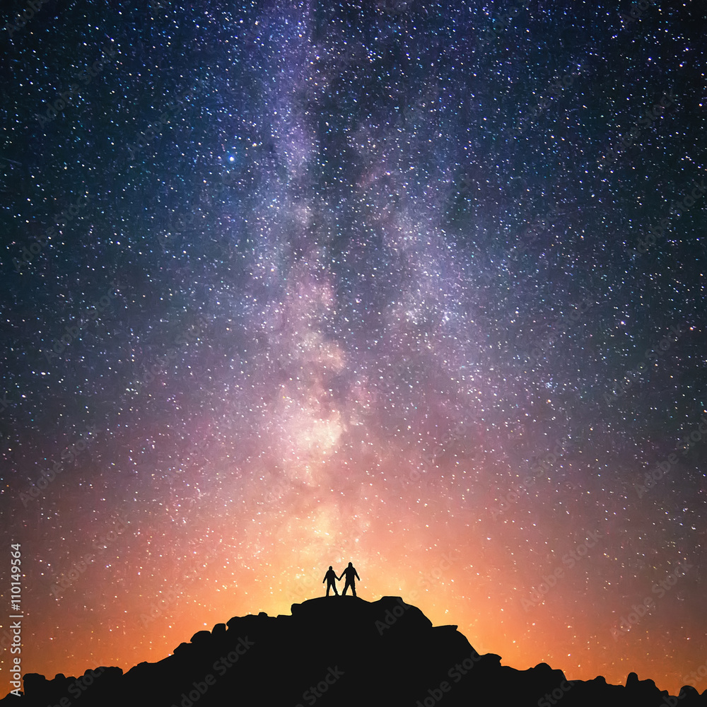 Canvas Prints universe for two