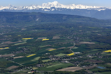 Obraz premium vue aérienne