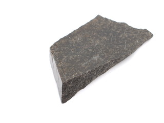 gabbro diabase on a white background