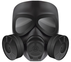 Black gas mask - 110152512