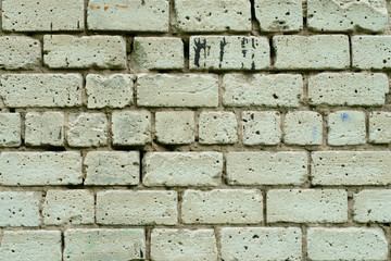 Brick texture with scratches and cracks