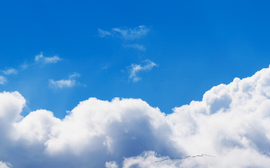 clouds in the sky